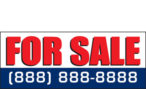 For Sale Banner Vinyl Signs 1100