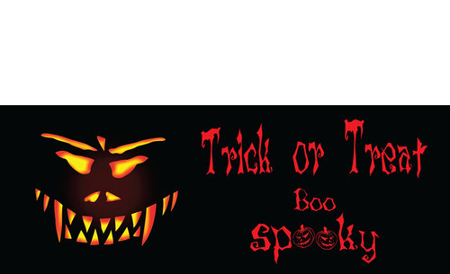 Halloween Banners - Vinyl Signs Style 1000