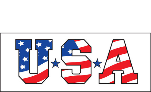 Patriotic Banner Signs Vinyl 1200