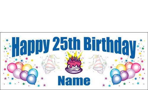 Birthday Banner Sign Vinyl 20