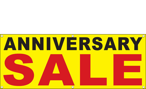 Anniversary Sale Banner Style 1200