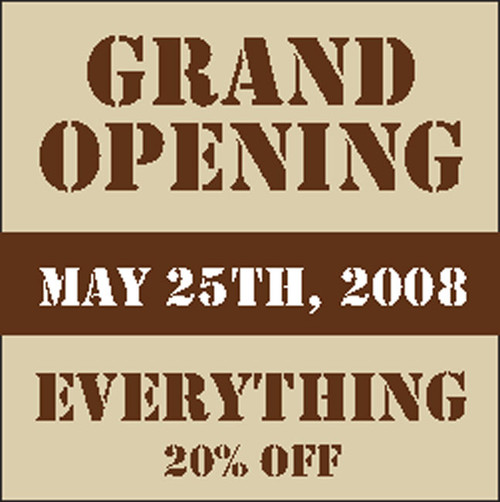 Grand Opening Banner Sign Designed by DPS Banners