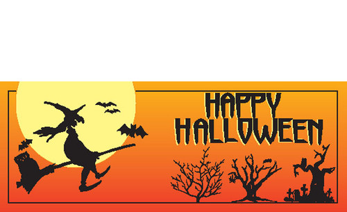 Halloween Banners - Vinyl Signs Style 3200