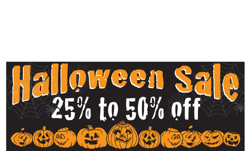 Halloween Banners - Vinyl Signs Style 2800