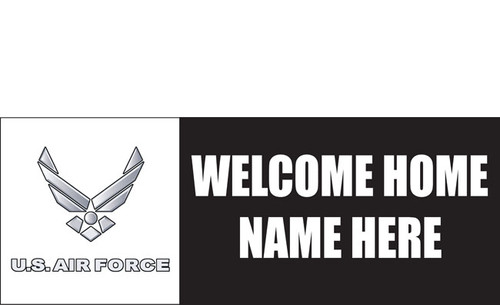 Welcome Home Banners - Signs Style 1500