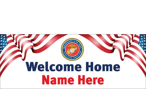 Welcome Home Banners - Signs Style 2300