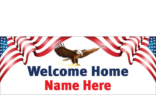 Welcome Home Banners - Signs Style 2400