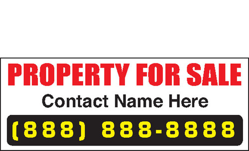 For Sale Banner Signs 1500