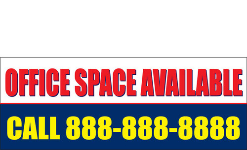 Office Space Banners Signs 1700