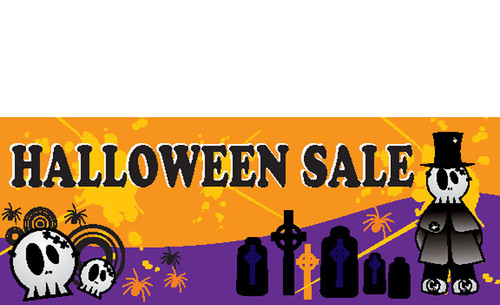 Halloween Banners - Vinyl Signs Style 4000