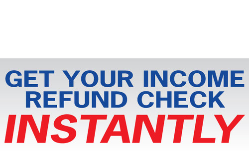 Income Tax Banners-Vinyl-Outdoor 3700