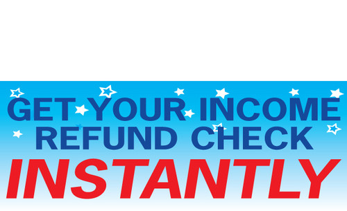 Income Tax Banners-Vinyl-Outdoor 3800