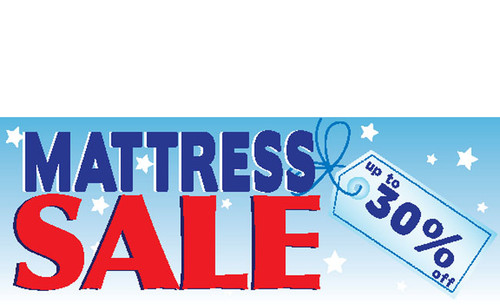 Mattress Sale Outdoor Advertising Vinyl Banner Sign Style 1000