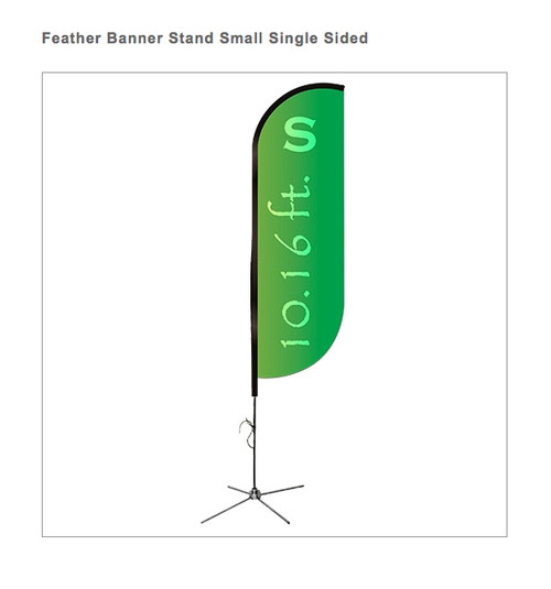 Feather Flag Banner Stand