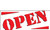 Open Vinyl Banner Sign Style 1100