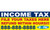 Income Tax Banners-Vinyl-Outdoor 2900
