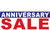 Anniversary Sale Banner Sign Design style 1800
