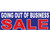 Going Out of Business SALE Vinyl Banner Sign