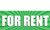 For Rent Banner Style 1000
