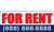 For Rent Banner Sign 1100