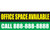 Office Space Banners Signs 1800