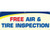 Free Air & Tire Inspection Banner Sign Style 1000