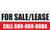 For Sale or Lease Banner, Phone Number