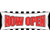 Now Open Advertising Banner Sign Style 1000