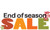 Fall End of season Sale Banner Sign