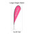 Teardrop Flag Banner Large Single Sided