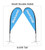 Teardrop Flag Banner Small Double Sided