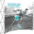 Hopup 10ft curved full graphic 4x3 without Endcaps