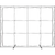 EMBRACE 10FT FULL HEIGHT PUSH-FIT DISPLAY Frame Front View