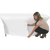 Stretch Dye Sub Table Throw Back View (Zipper)