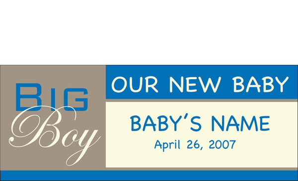 Welcome Home Newborn Banner Sign Vinyl 23