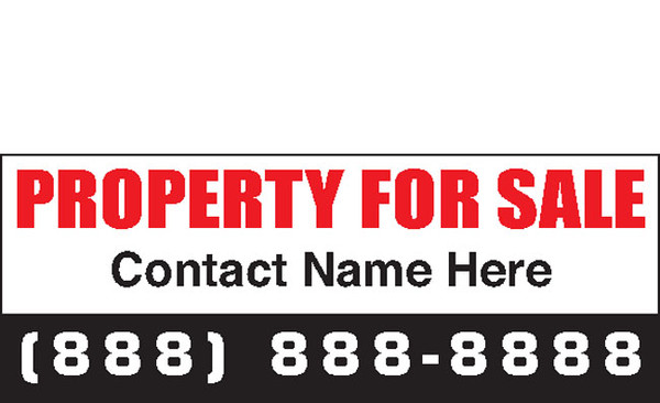 For Sale Banner Vinyl Signs 1600