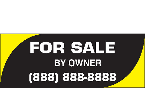 For Sale Banner Vinyl Signs 1900
