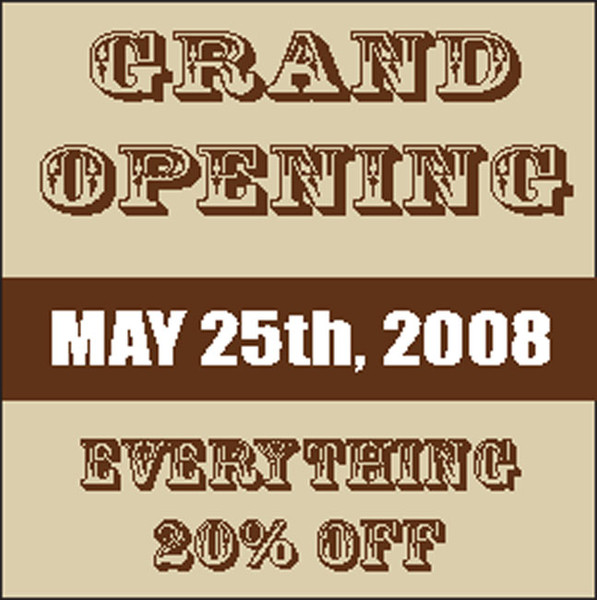 Grand Opening Banner Sign Vinyl 2500