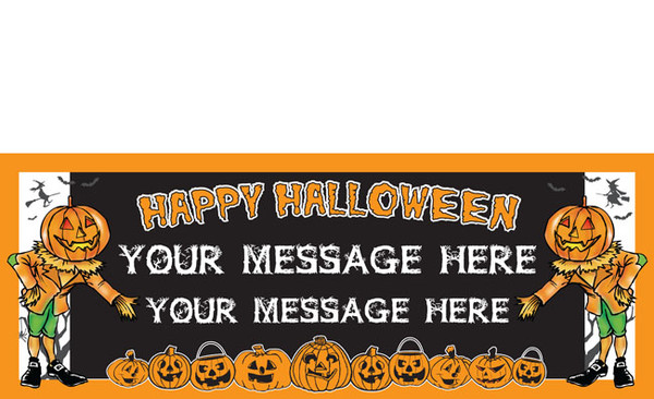 Halloween Banners - Vinyl Signs Style 2000