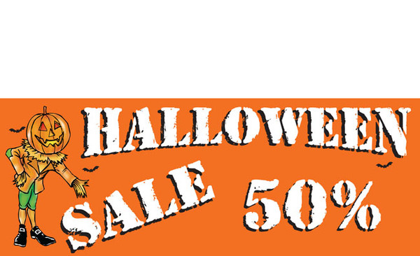 Halloween Banners - Vinyl Signs Style 2400