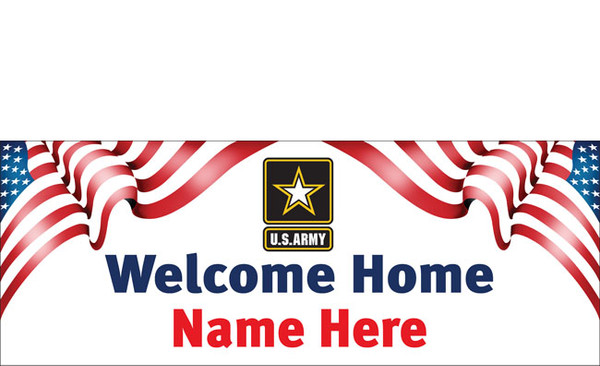 Welcome Home Banners - Signs Style 2900