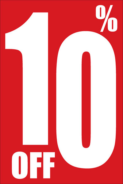 Sale 10% Off Posters Style 1000