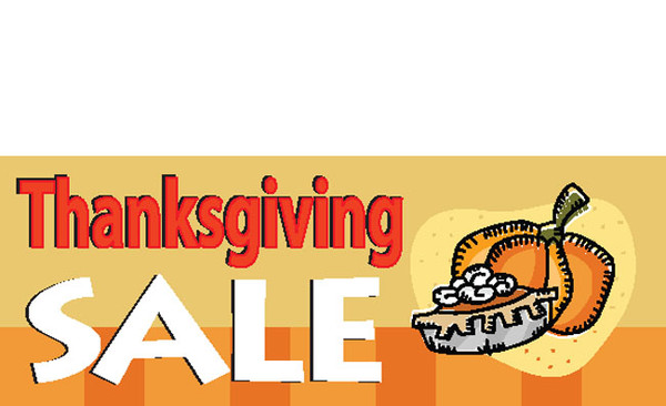 Thanksgiving Sale Banner 1100