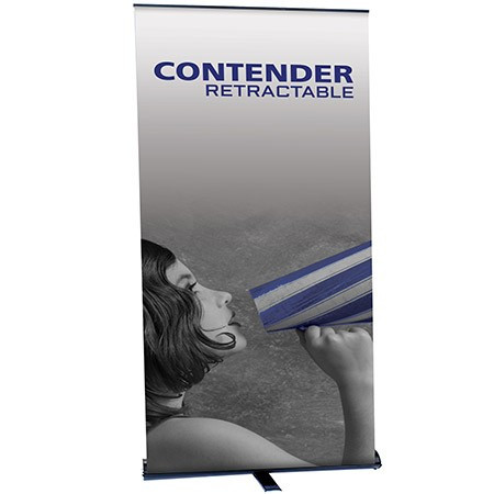 Contender Monster Retractable Banner Stand 47.5"