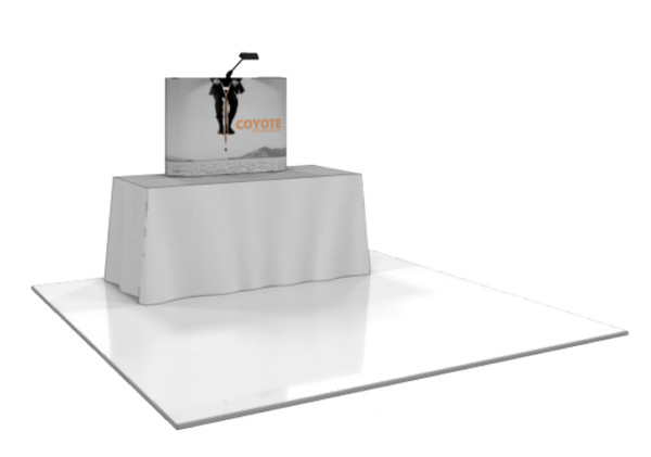 Coyote Straight Pop Up Display (1x1)