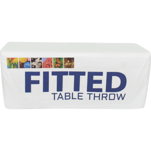 Fitted Dye Sub Table Throw