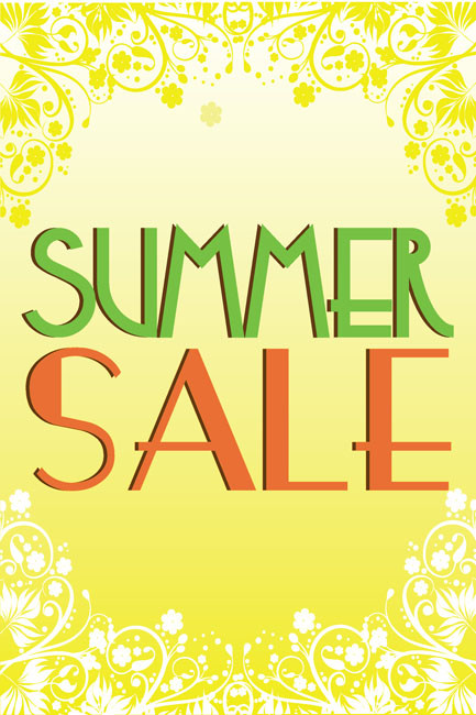 Summer Sale Posters Style Design ID#1100 | DPSBanners.com