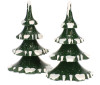 hubrig small winter trees set of two 8 cm wooden miniatures