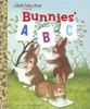 little golden book cover of bunnies a b c illustrated by garth williams