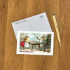 Easter Family - Postcard